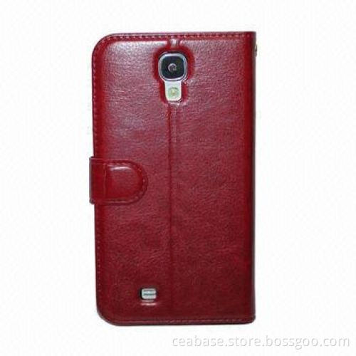 Leather Case for Samsung Galaxy S4, OEM Orders Welcomed